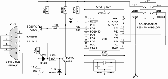 AVR910: Внутрисистемное программирование